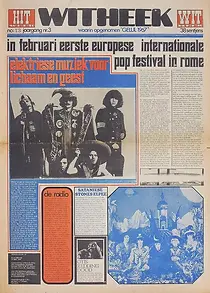 jimi hendrix newspapers 1967 / hit witheek dec.15 /1967