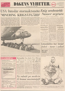 dagens nyheter newspaper archives press P.R may25, 1967