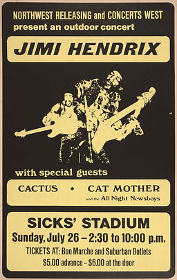 HANDBILL CONCERT July 26, 1970