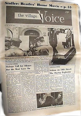 jimi hendrix newspaper1968/the village voice november 21 1968