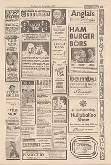 aftonbladet newspaper archives press P.R september 8, 1967