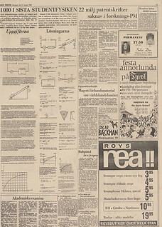 dagens nyheter newspaper archives press P.R january 17, 1968