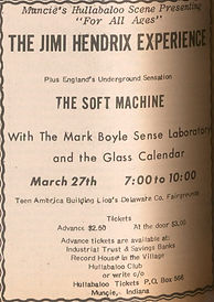 jimi hendrix newspapers 1968/ ball state news march 19, 1968