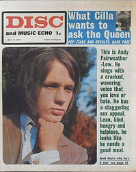 newspaper collector archives press PR /disc & music echo July 19 1969