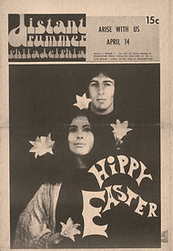 jimi hendrix newspaper/the distant drummer : april 14, 1968