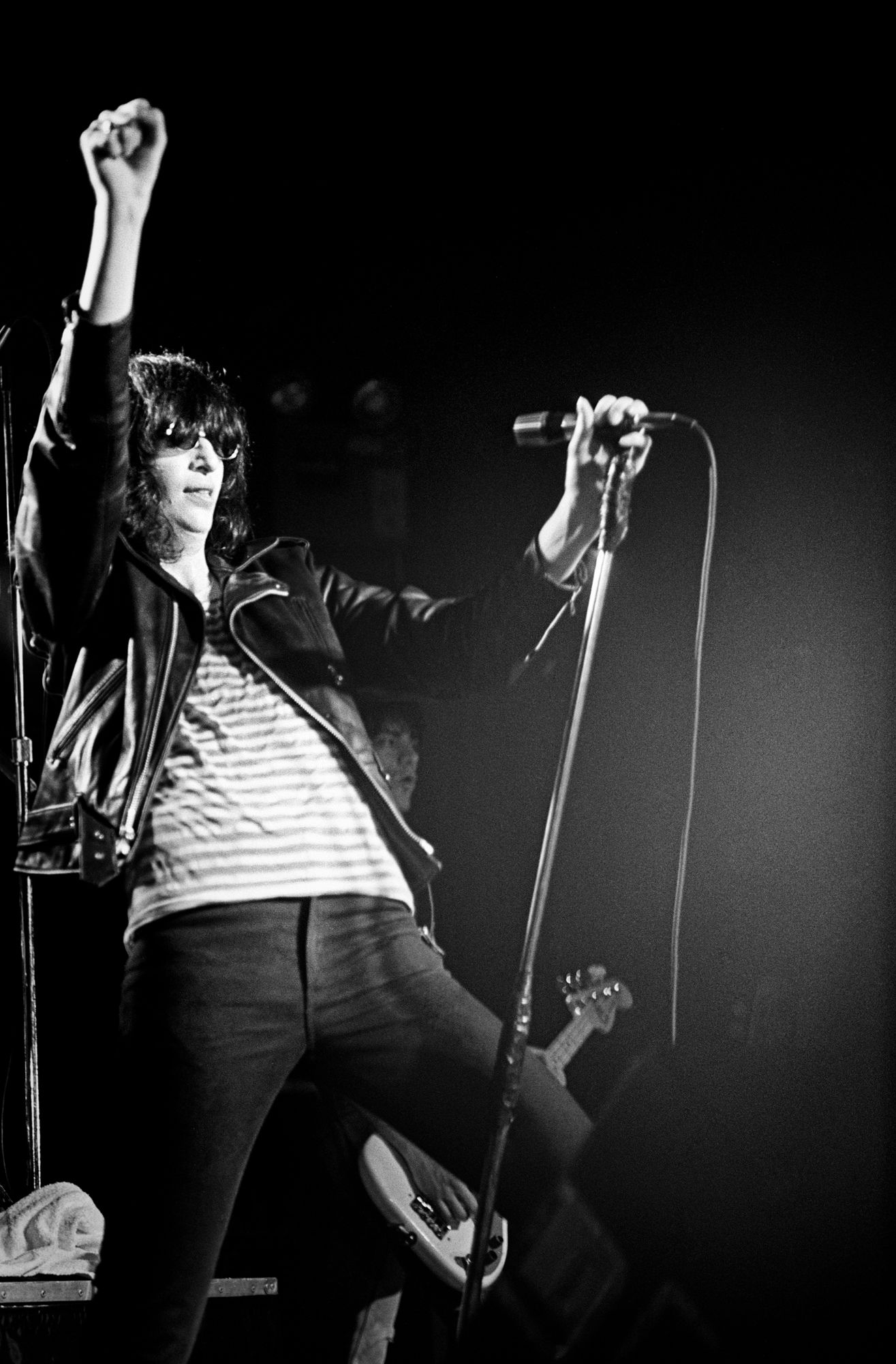 Joey Ramone. Boston, 1981