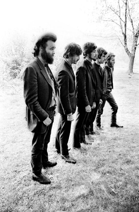The Band by Elliott Landy. Woodstock, 1968