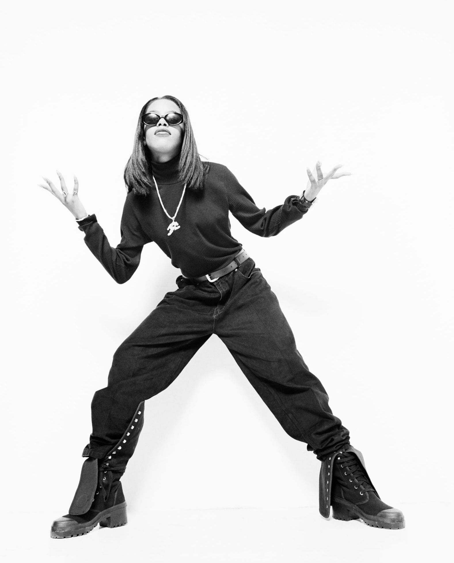 Aaliyah by Jake Chessum. London, 1994