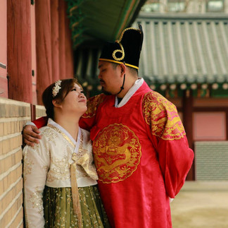 couple hanbok photoshoot