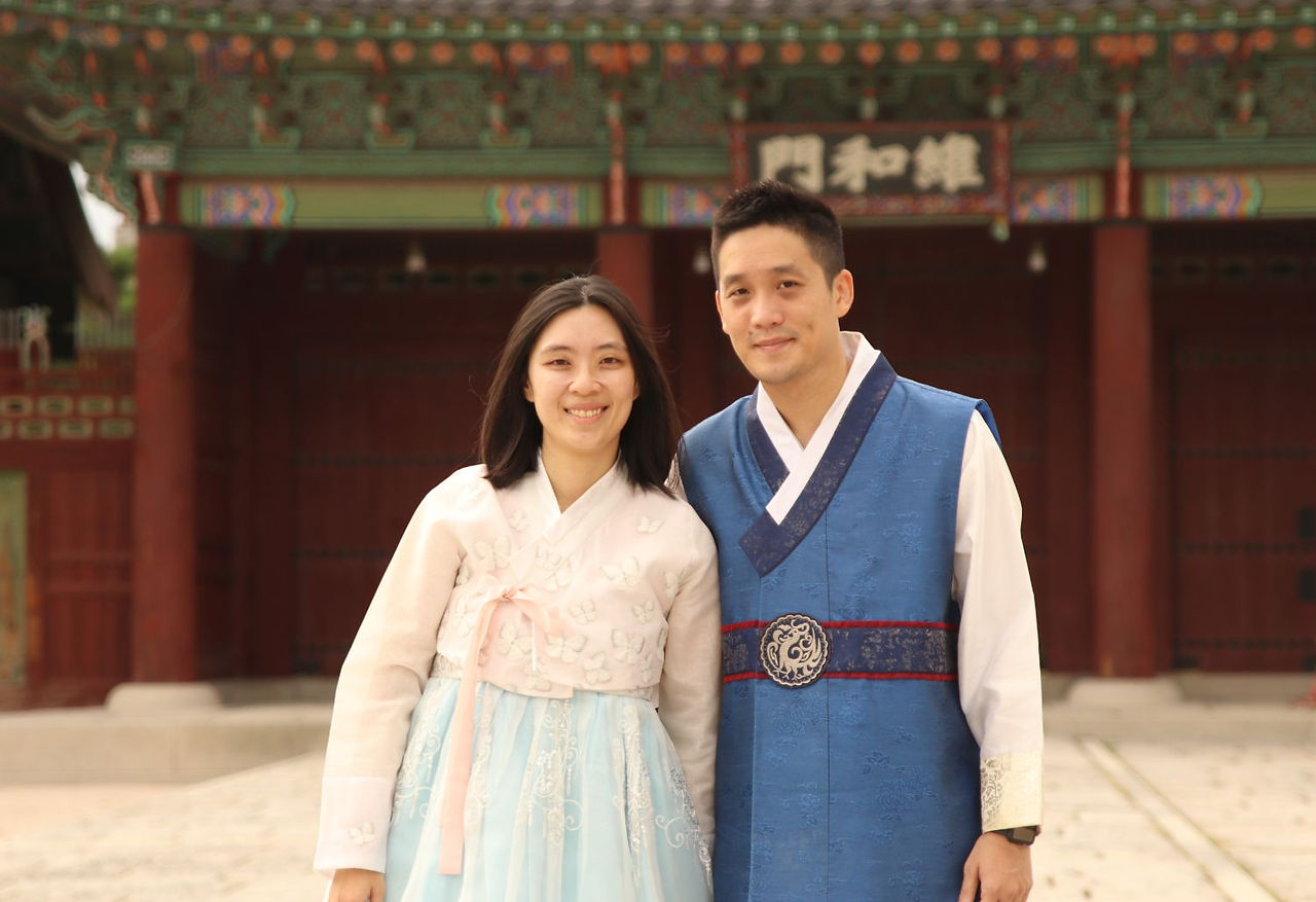 Couple Hanbok Photoshoot