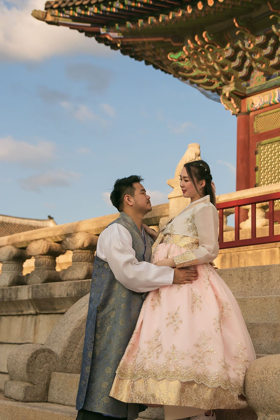 hanbok couple photoshoot