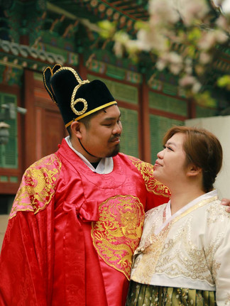 couple hanbok photoshoot