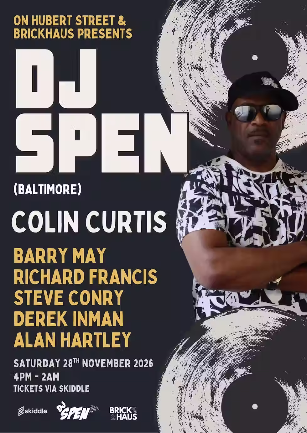 On Hubert Street Presents DJ Spen & Colin Curtis