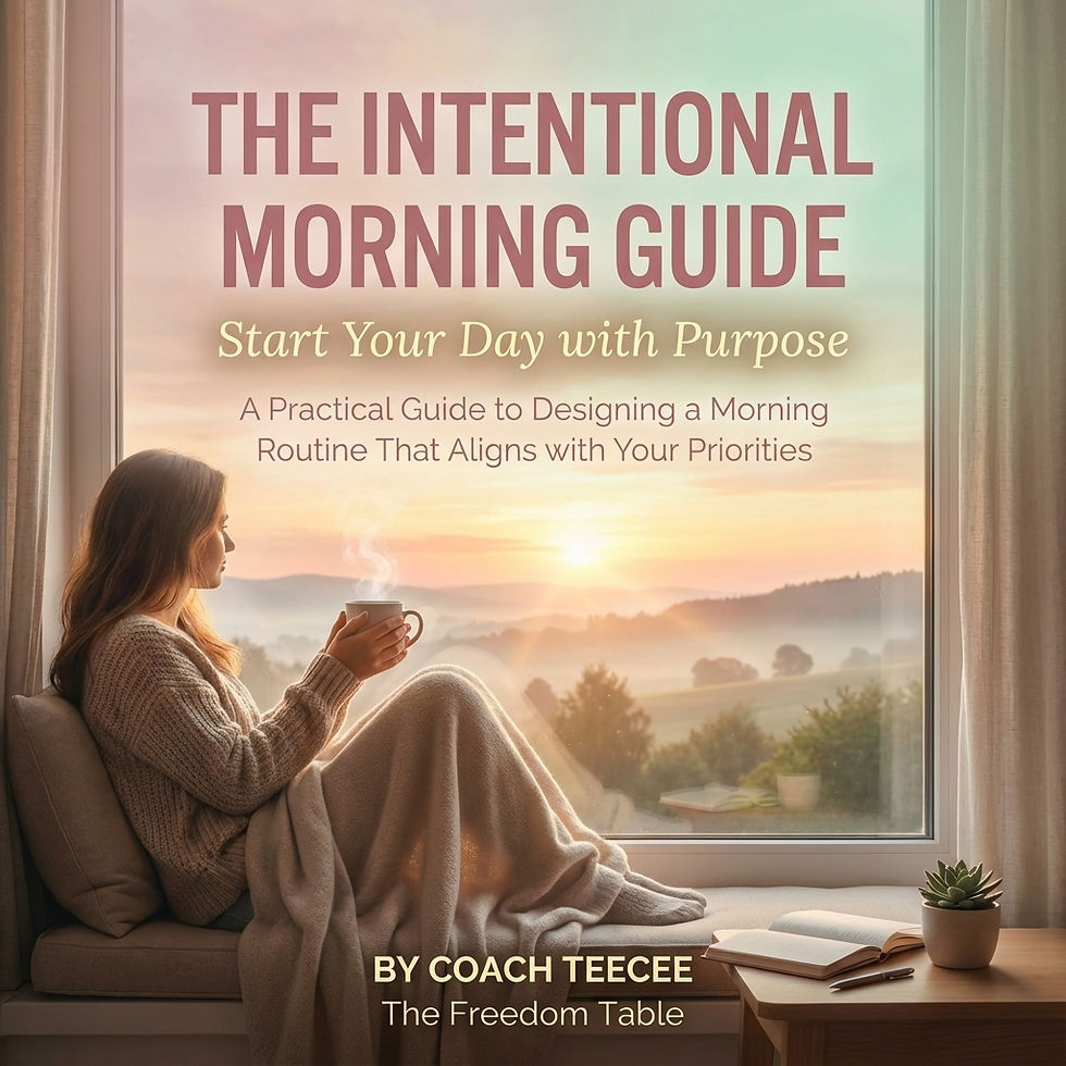 The Intentional Morning Guide: Start Your Day with Purpose