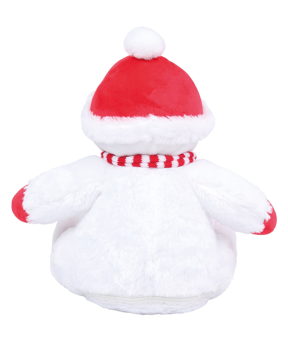 Thumbnail: Zippie Teddy Personalised Snowman MM567