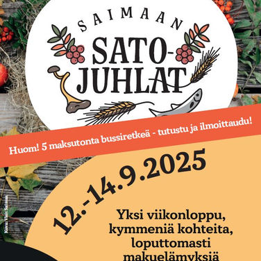 Saimaan Satojuhlat tarjoilee paikallista hyvää
