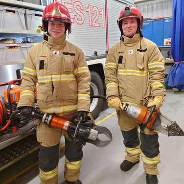 Sopimuspalokuntalaiset tuovat turvaa omalle kylälle