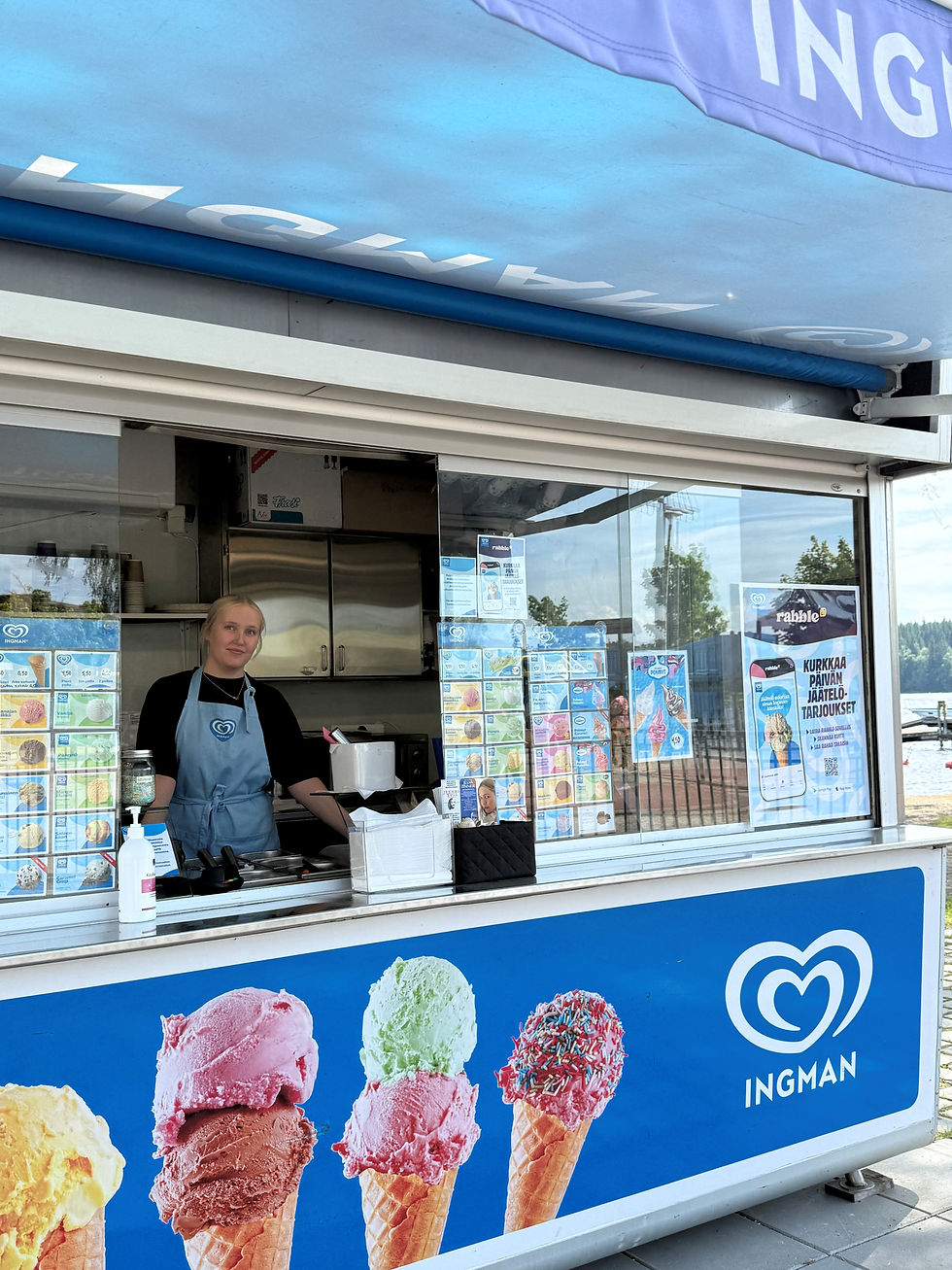 Savonlinnan jäätelökesä kutsuu nauttimaan	