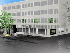 Uuden Nature Hotel Kuutti ulkoilme on raikas (kuva VPOY).