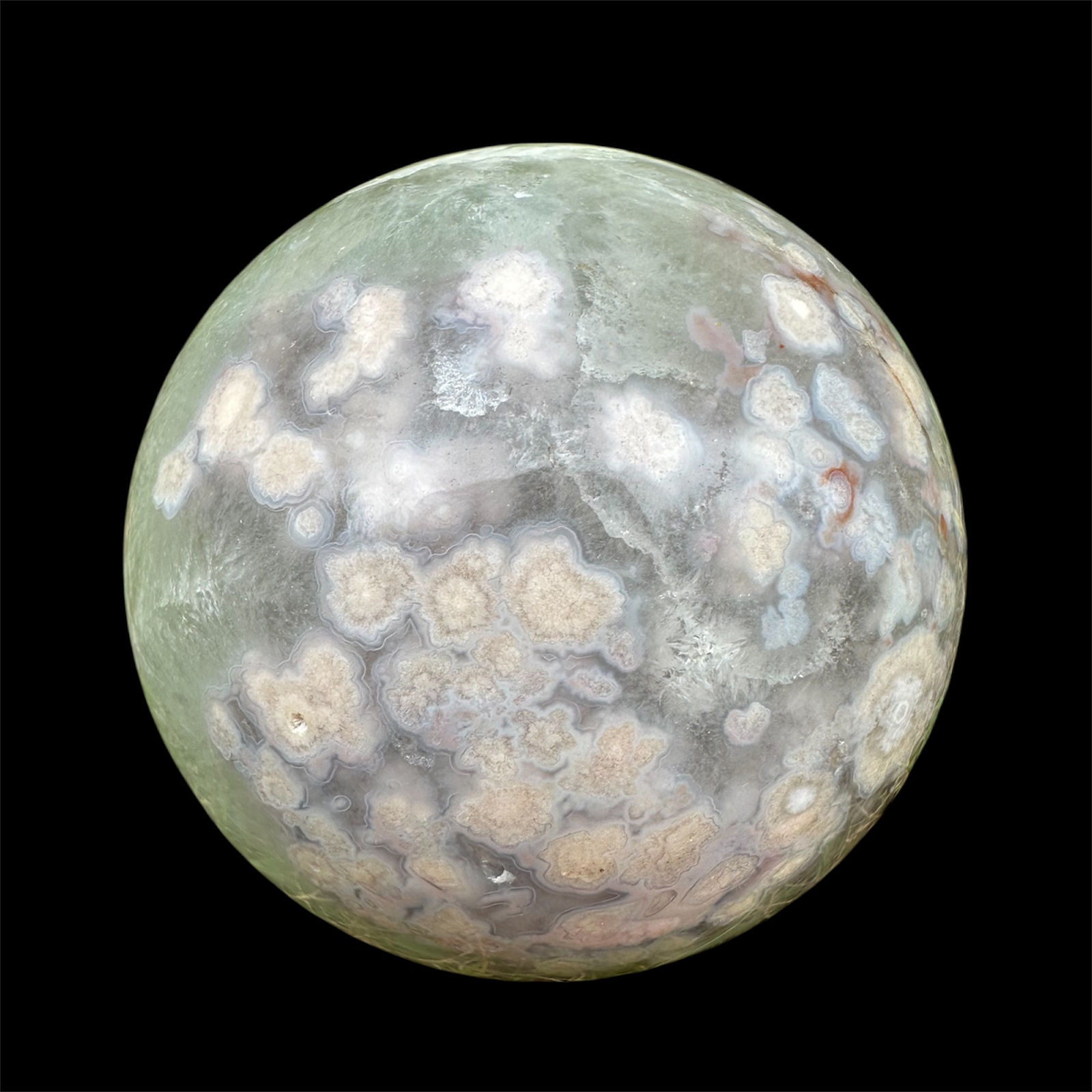 FLOWER AGATE SPHERE