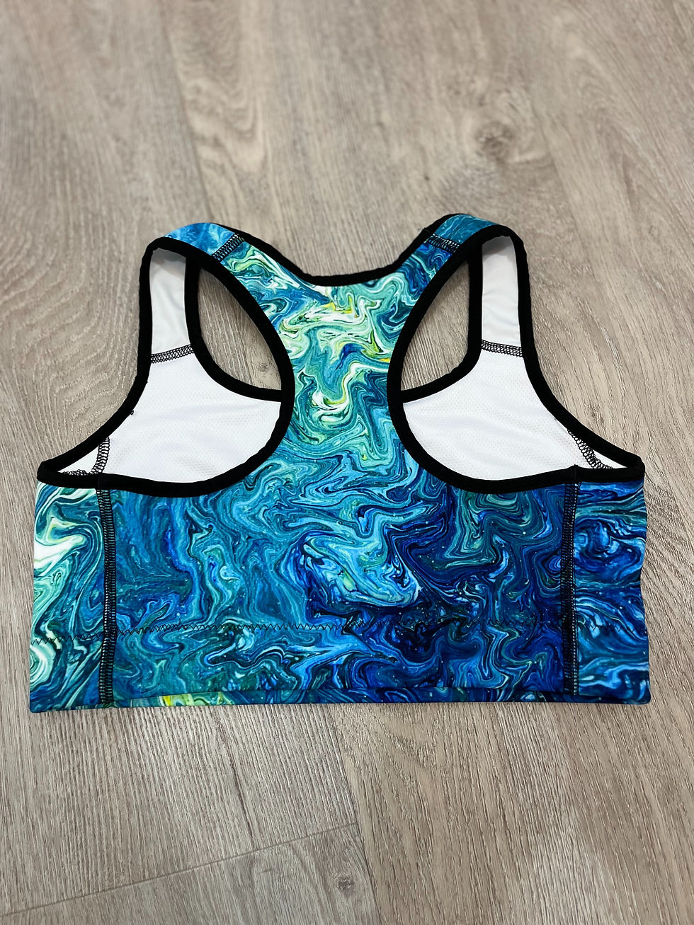Thumbnail: Seascape Sports Bra Back