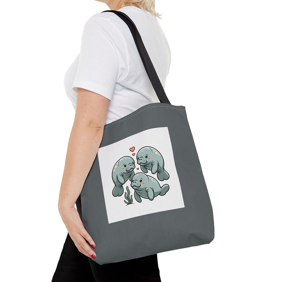 Manatee Tote bag