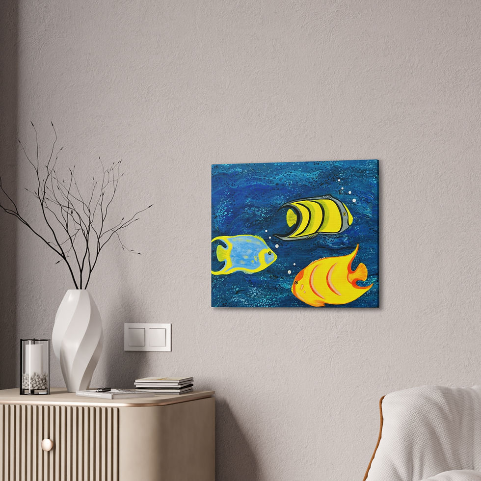 Thumbnail: Tropical Fish Art Print