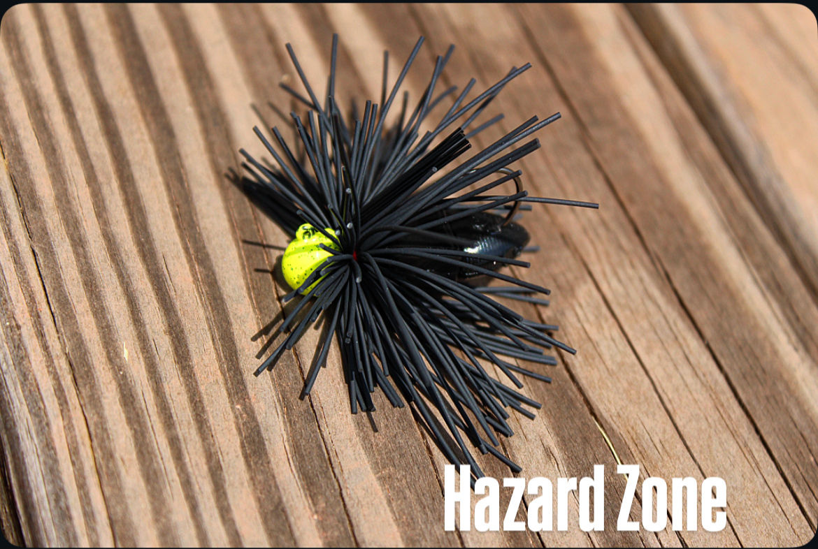 "HAZARD ZONE " KOOSHBALL MICRO URCHIN JIG