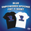 Thumbnail: Blue Empowered Spoonie Fist T-Shirt