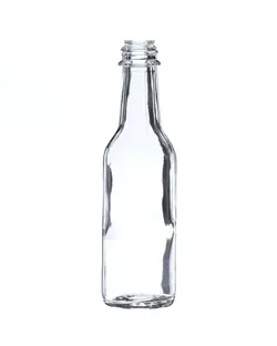 5 oz Clear Glass Long Neck Woozy Bottle 24-490 Neck Finish