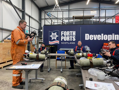 NEW Grangemouth training facility with Forth Ports