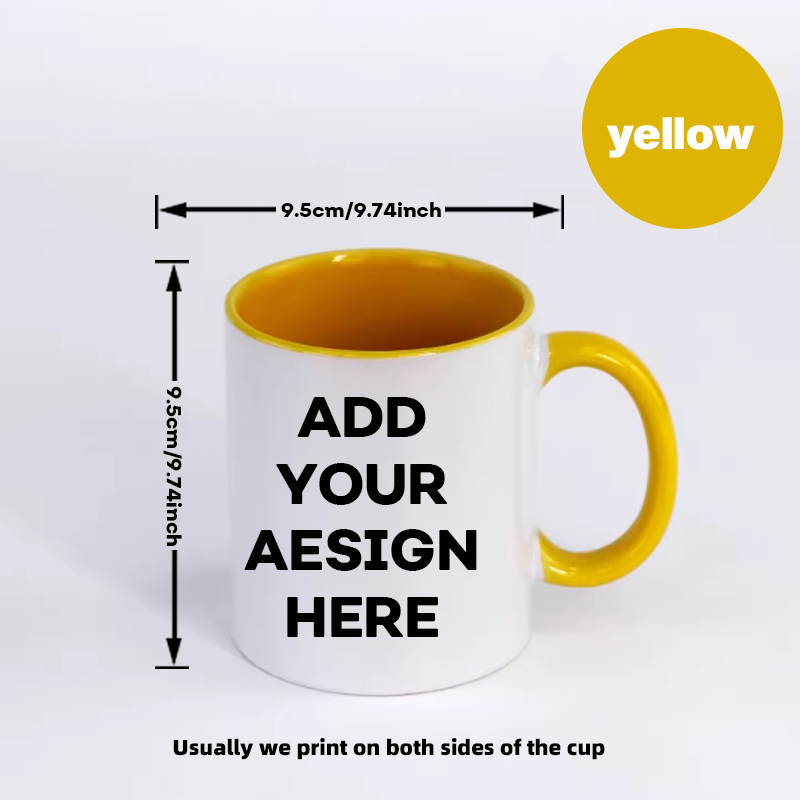 Miniatura: 1 custom mug - personalized coffee mug with photos&text - unique gift for annive