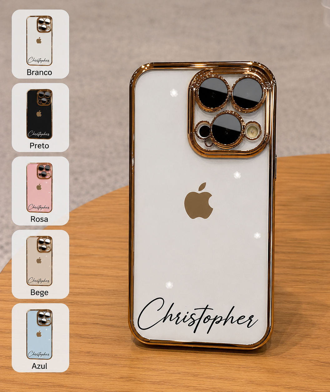 Capa Personalizada Transparente