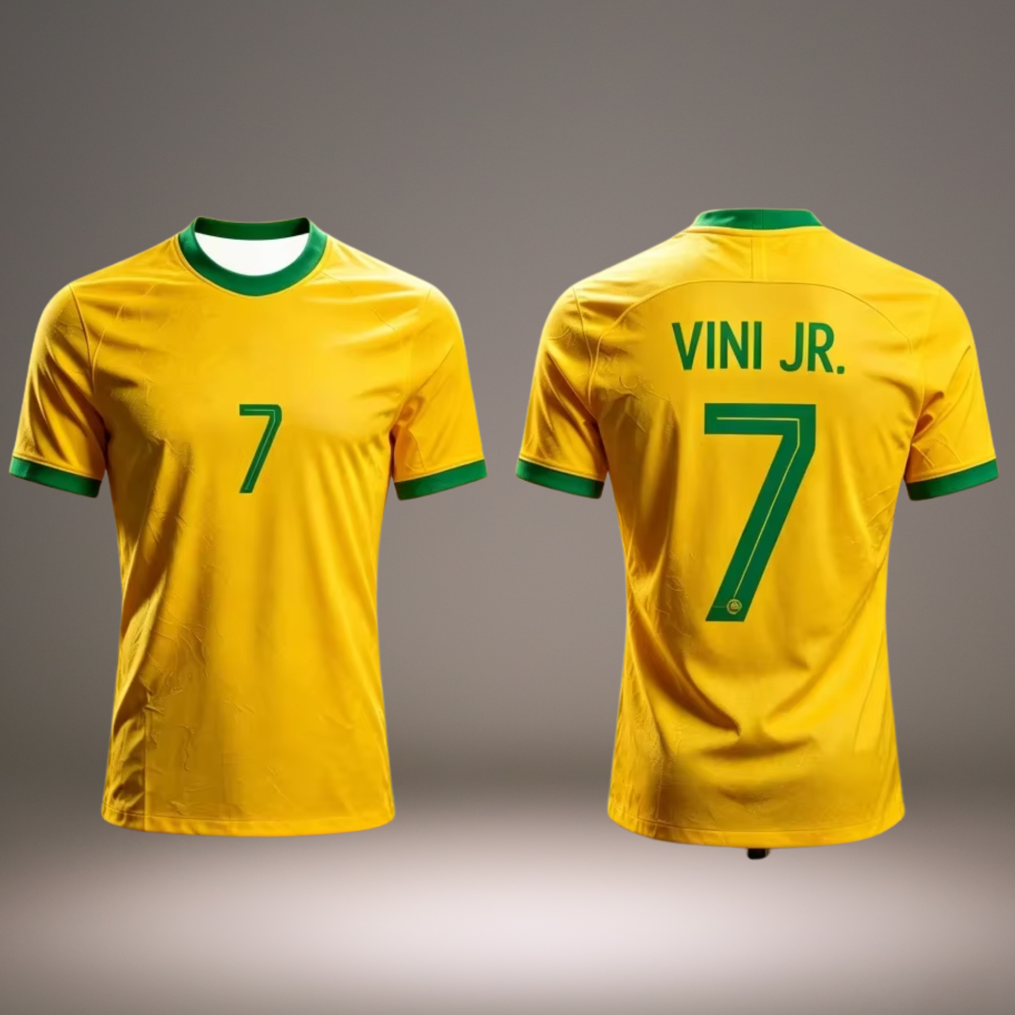 Camiseta Neymar e Vini Jr.