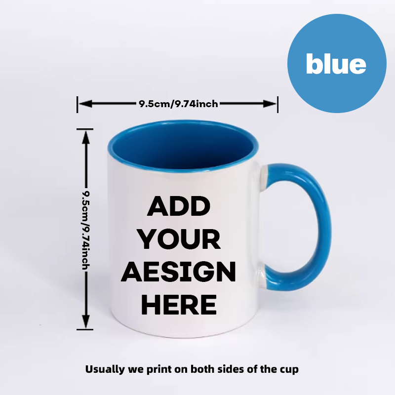 Miniatura: 1 custom mug - personalized coffee mug with photos&text - unique gift for annive