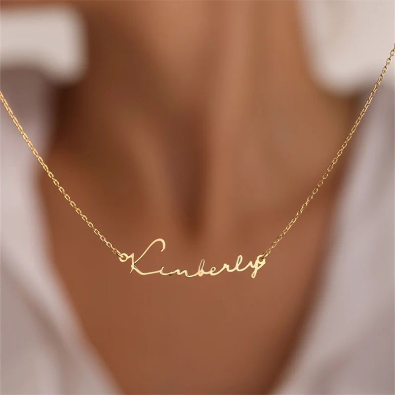 Colar Personalizado em Aço Inoxidável