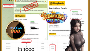 Congratulations 🎊🎉 MEGA888 : OceanKing   🎉DEPOSIT : RM 1000 💰Cuci : RM 8730 !!! 🥰