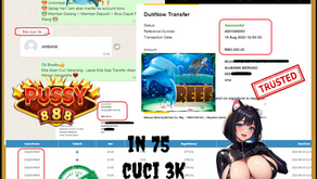 Congratulations 🎊🎉 PUSSY888 : DolphinReef   🎉DEPOSIT : RM 75 💰Cuci : RM 3K !!! 🥰