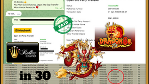 Congratulations🎊🎉 Rollex Dragon 8s 25 Games 👏 cuci 1600 !!! 🥰