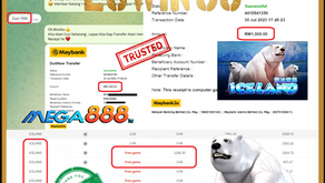 Congratulations 🎊🎉 MEGA888 : ICELAND  🎉DEPOSIT : RM 50 💰Cuci : RM 1500 !!! 🥰