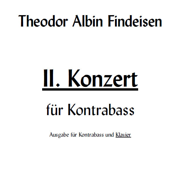 Findeisen Konzert 2 Titel