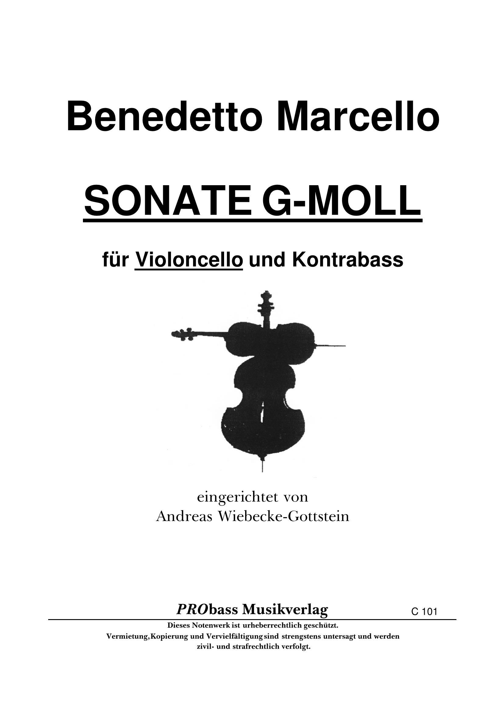 Benedetto Marcello: „Sonate G-Moll“ als pdf