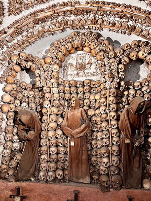 Catholic Halloween and Rome's skeleton-filled Capuchin Crypt