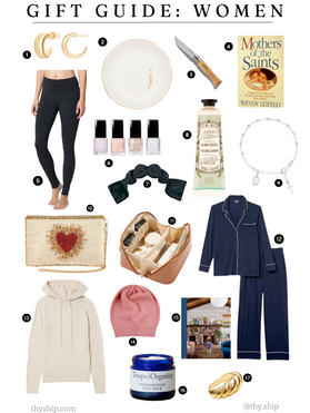 Gift idea guide: Women