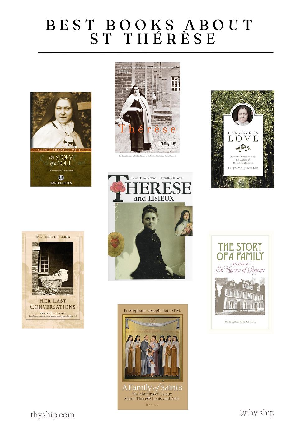 Best books about St Thérèse
