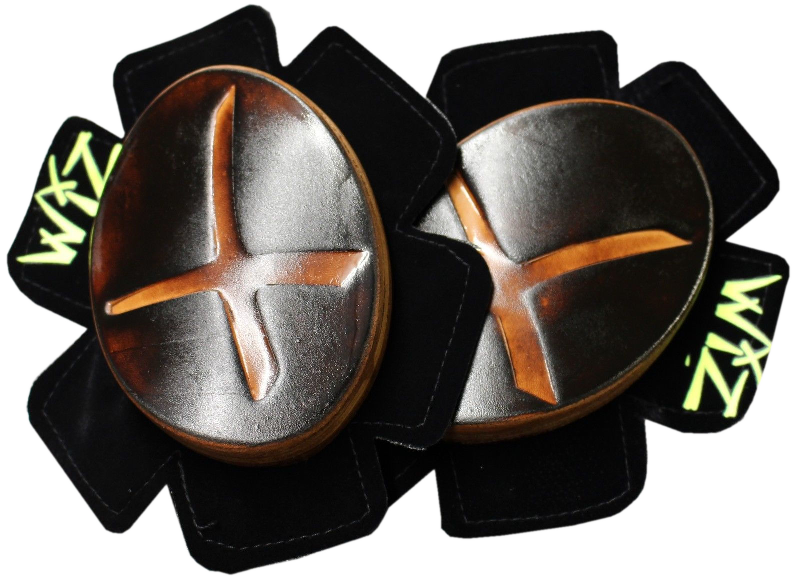 FAMED FOR OUR LEATHER KNEE SLIDERS, IF YOU LIKE A LEATHER KNEE SLIDER, THESE ARE SIMPLY THE BEST. IF YOU DO NOT LIKE THE FE