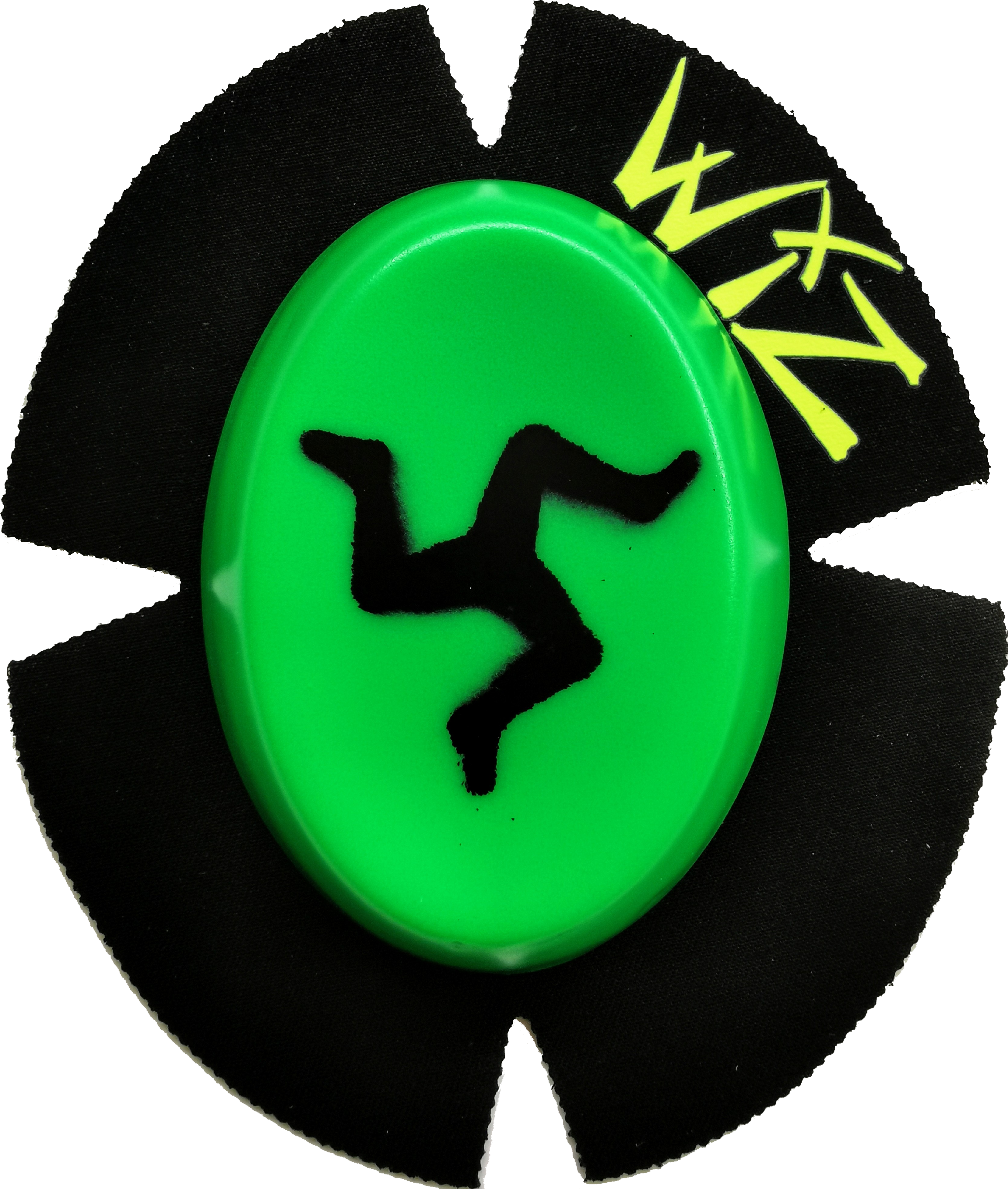 WIZ FLAG KNEE SLIDERS LEATHERS PUCKS MOTOGP BSB WSB ISLE OF MAN IOM TT RACES RACERS RACING KNEEDOWN APLINESTARS DAINESE HRC