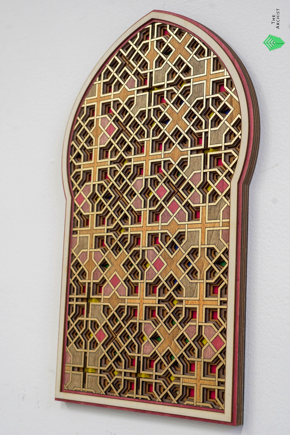 Thumbnail: Islamic Geometric pattern in Arch