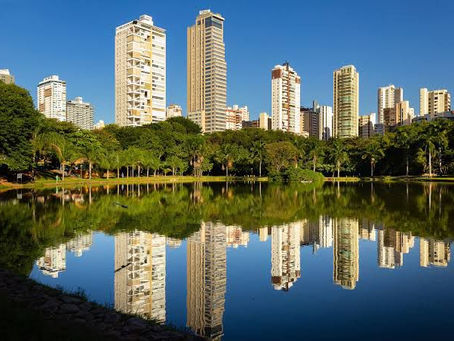 Concreto e Natureza: Uma divisão de espaço constante