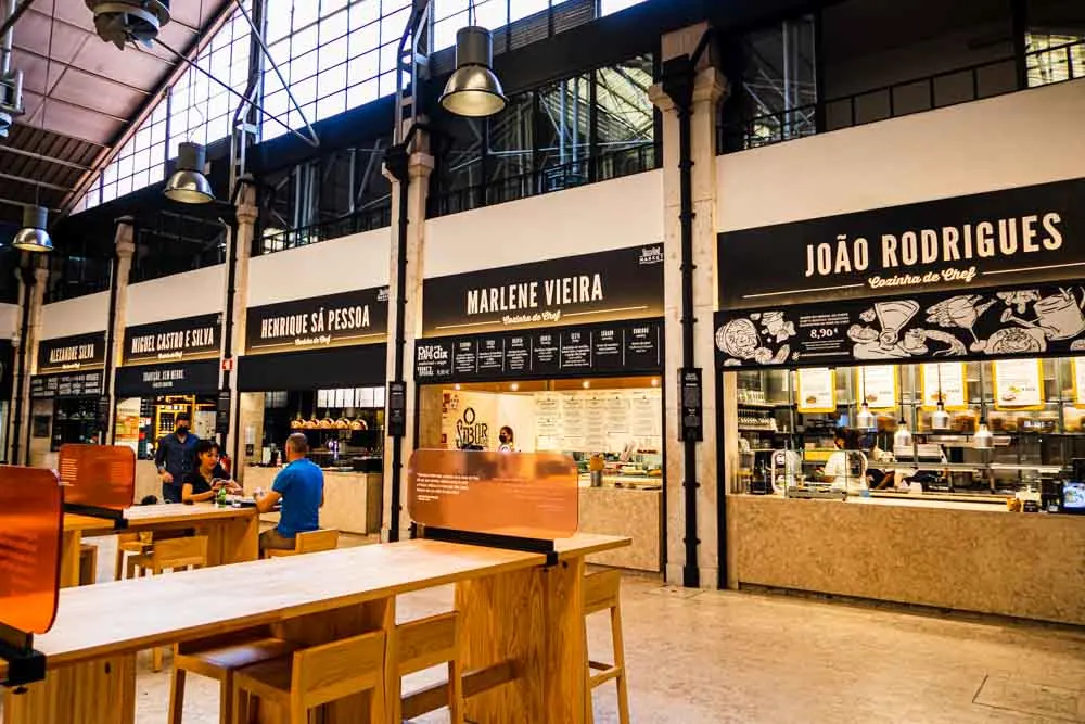 Vendors of the acclaimed Time Out Market Lisboa